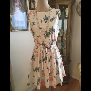 Bailey Blue Print dress Junior size